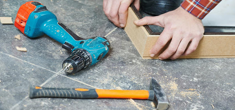 broken door frame repair Porterville