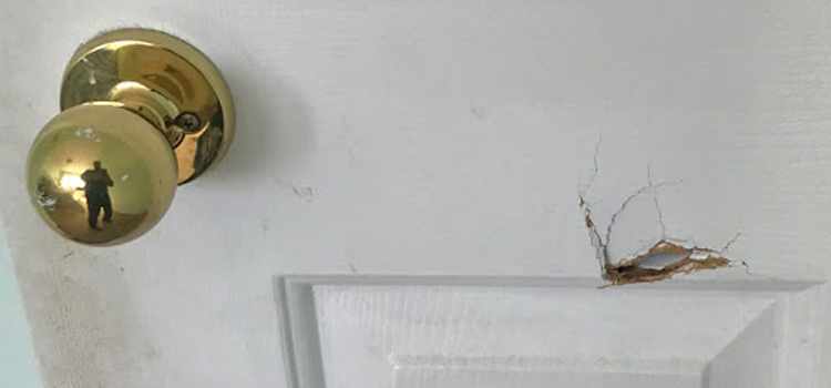 interior door hole repair Porterville
