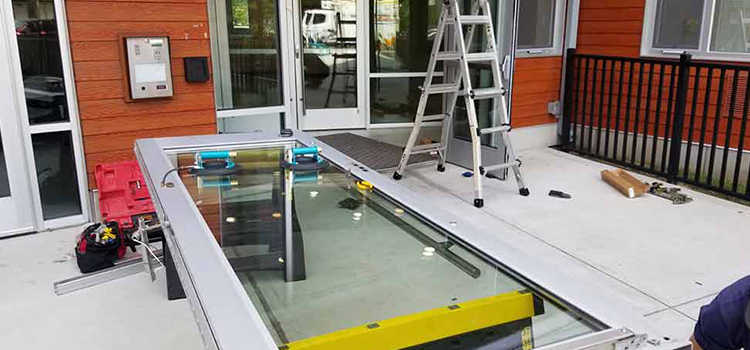 storefront door glass replacement Porterville